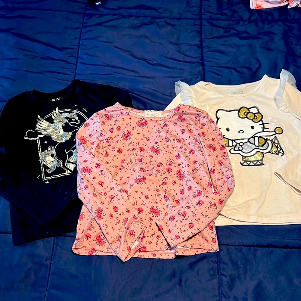 Girls 5/6 long sleeve shirts